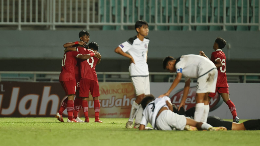 Skormeter: Rating Pemain dan MoTM Timnas U-17 Indonesia vs Guam
