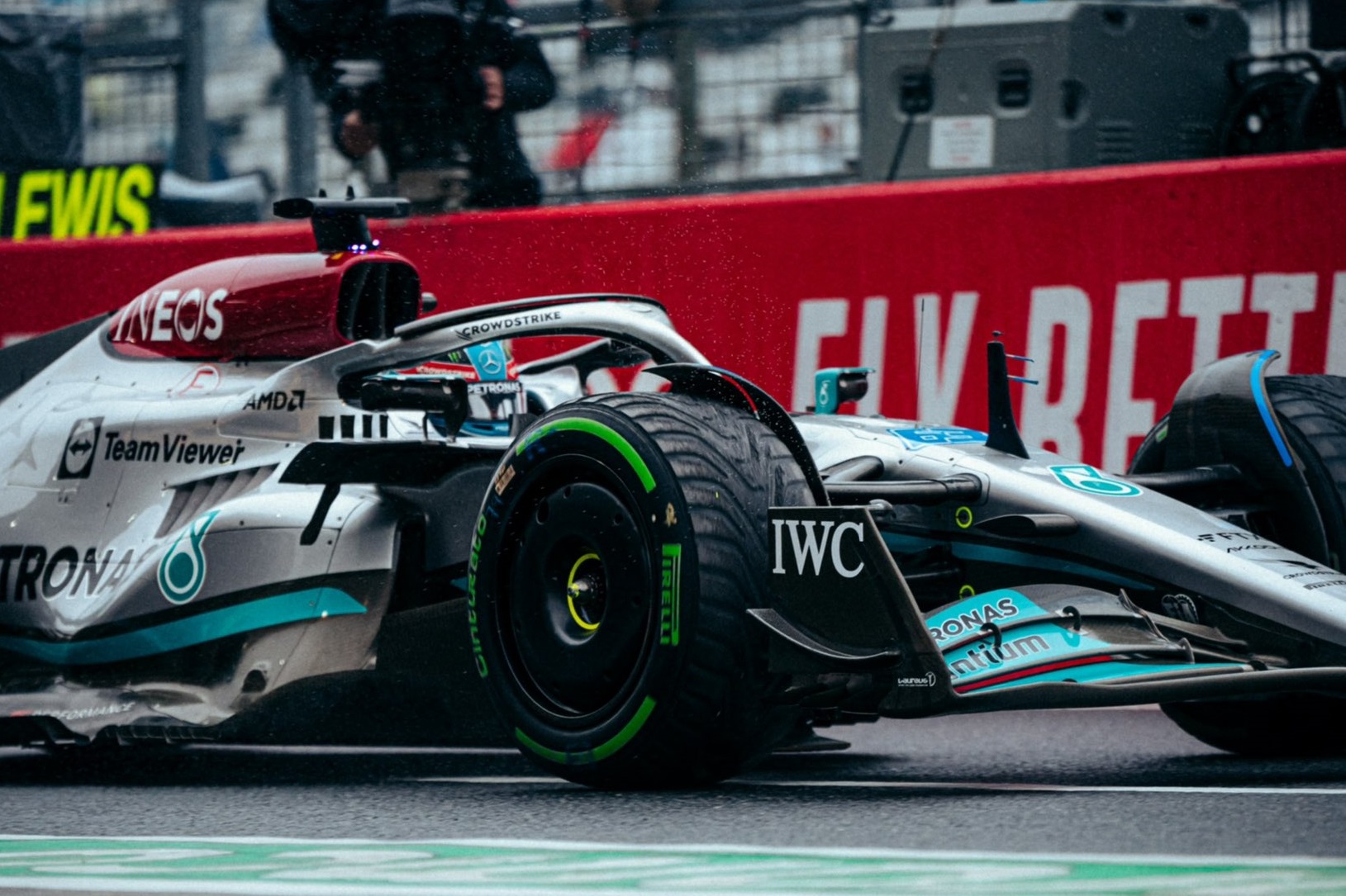 Hasil FP2 F1 GP Jepang 2022: Duo Mercedes Tercepat di Bawah Guyuran Hujan Lebat