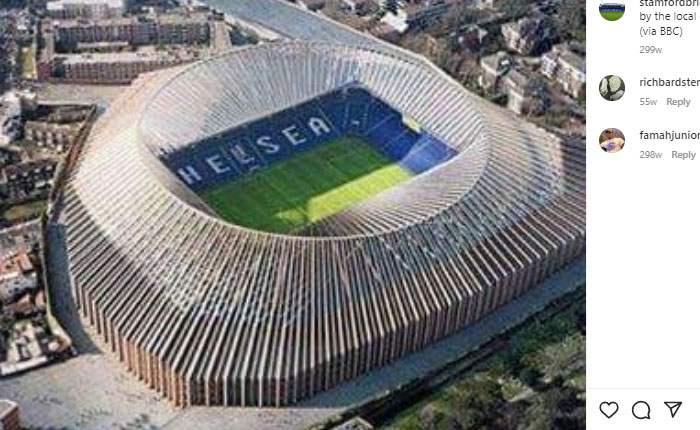 Stadion Chelsea Terancam Tenggelam