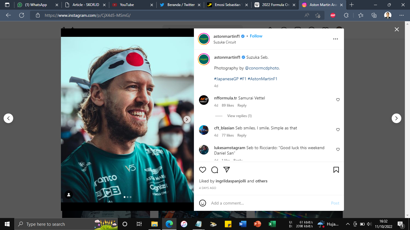 Sebastian Vettel Jelajahi Pegunungan Cile Jelang F1 GP Brasil 2022