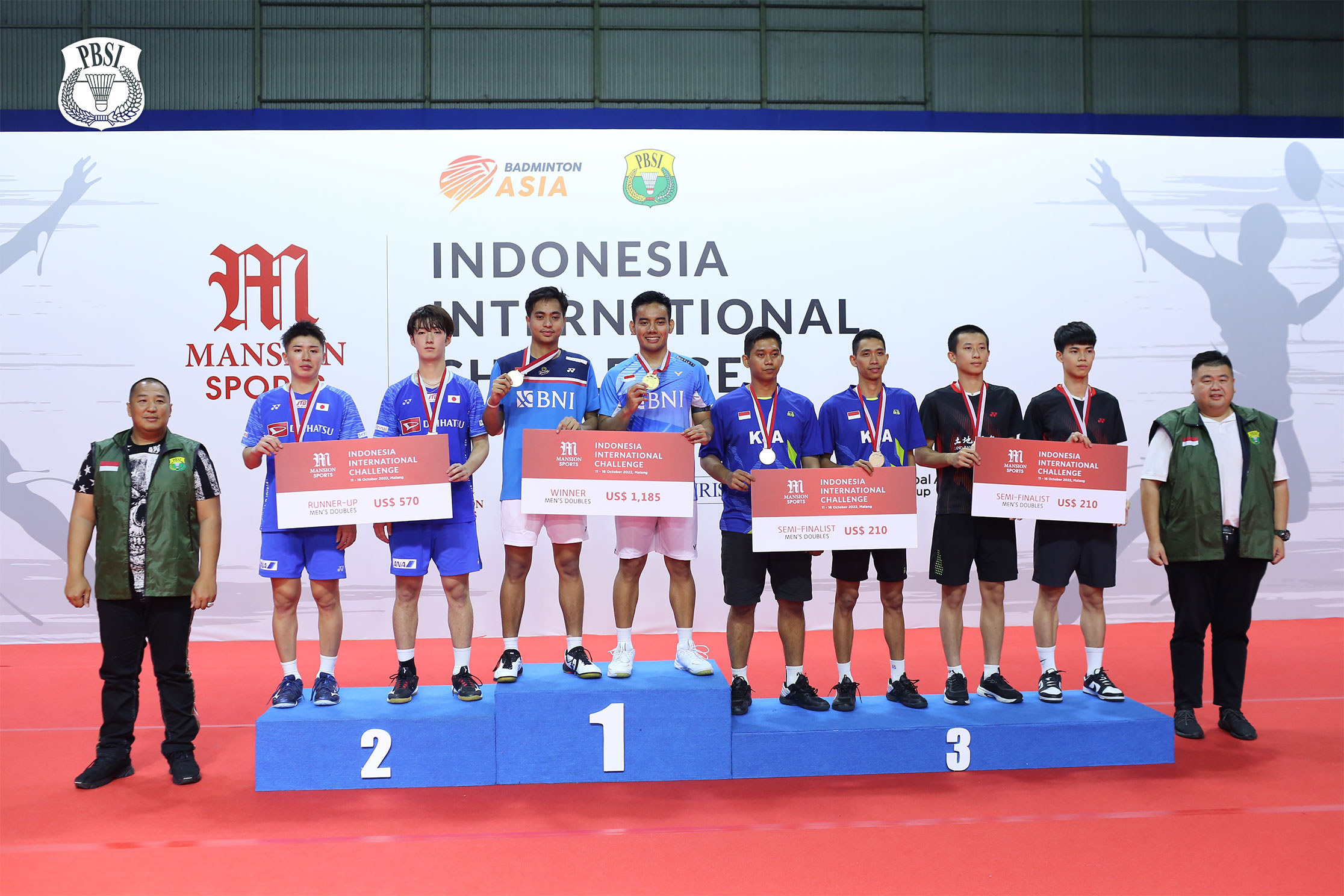 Indonesia International Challenge 2022: Lawan Mental Baja, Rahmat/Pramudya Andalkan Fokus untuk Juara