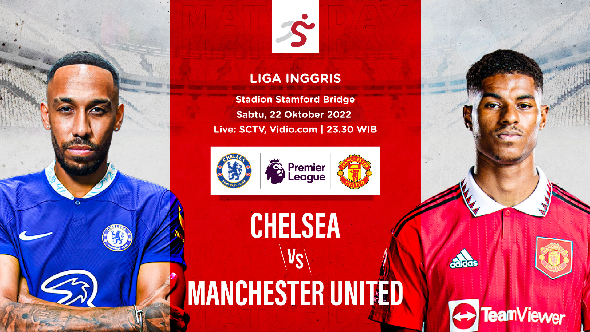 Link Live Streaming Chelsea vs Manchester United di Liga Inggris 2022-2023