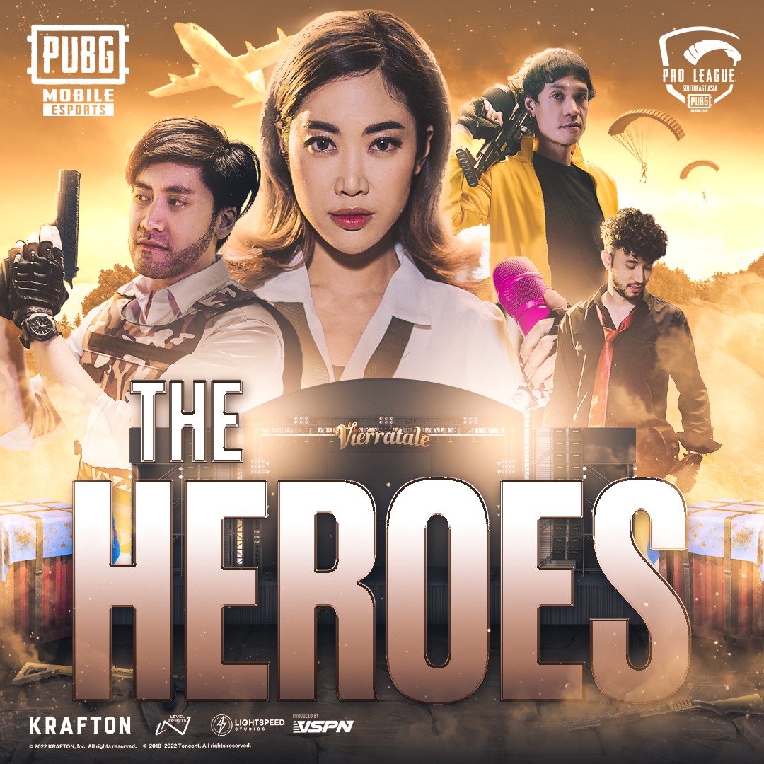 Dukung Tim PUBG Mobile Indonesia,  Vierratale Persembahkan Lagu "The Heroes"