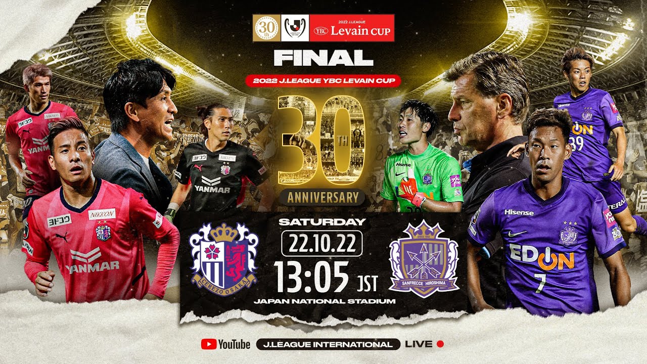 Siaran Langsung Final J.League Cup: Cerezo Osaka vs Sanfrecce Hiroshima