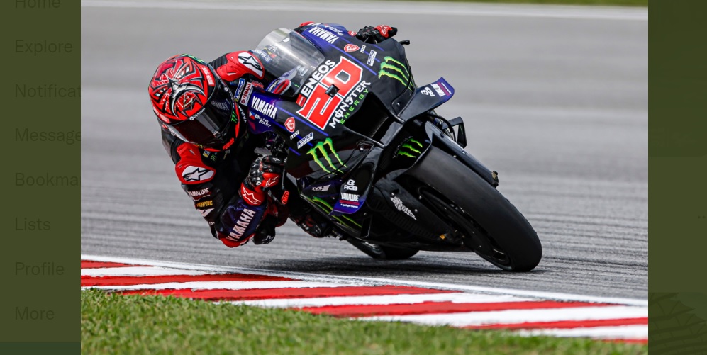 MotoGP Malaysia 2022: Fabio Quartararo Menikmati Sesi Hari Pertama di Sepang