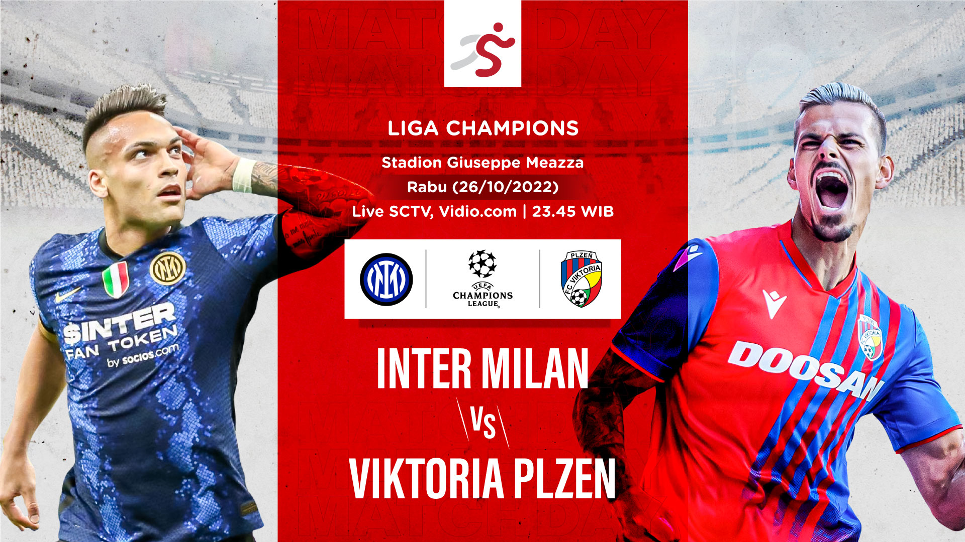 Hasil Inter Milan vs Viktoria Plzen: Menang 4-0, I Nerazzurri Kirim Barcelona ke Liga Europa