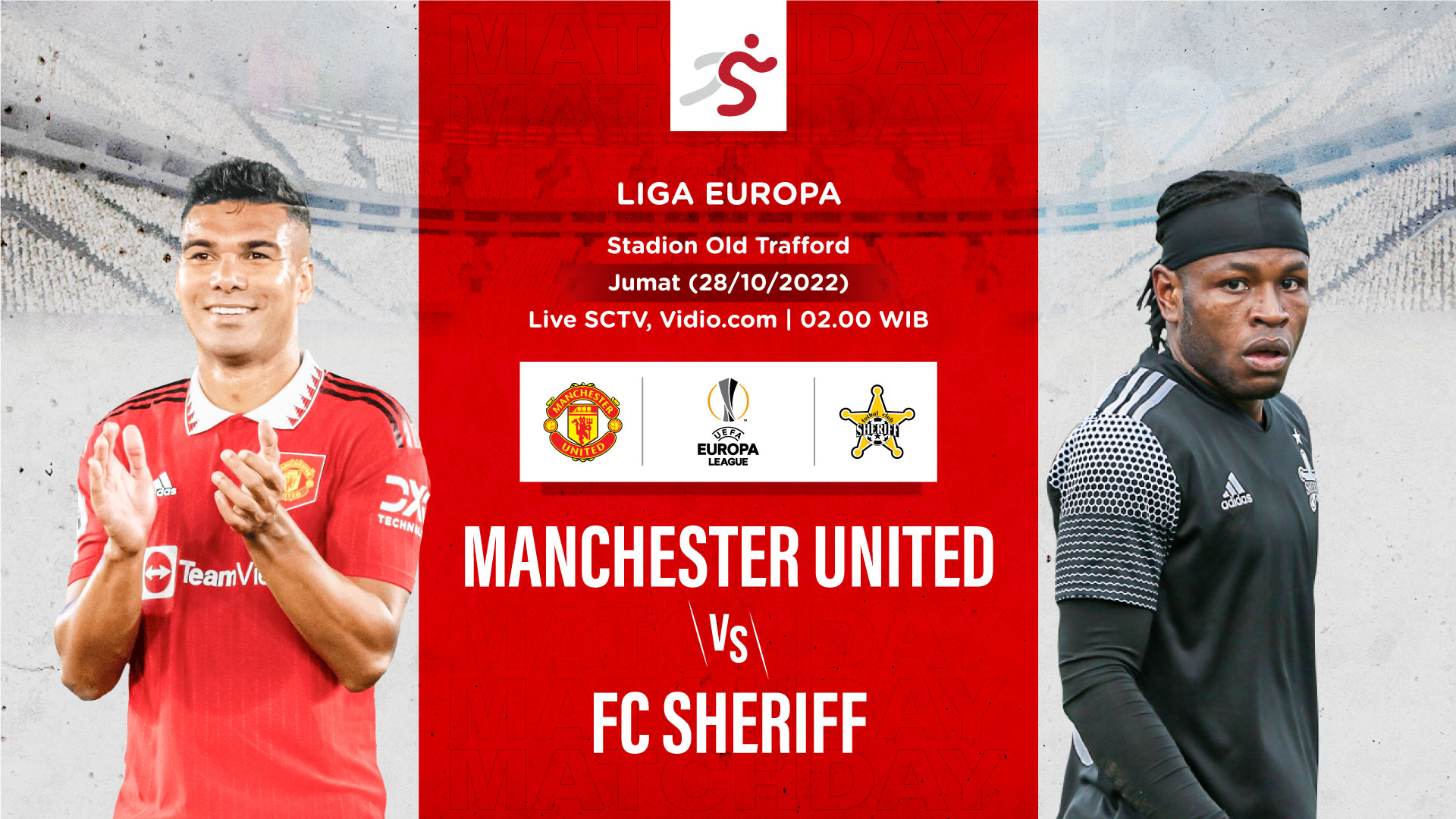 Link Live Streaming Manchester United vs FC Sheriff di Liga Europa 2022-2023