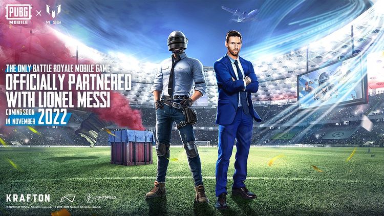 Kolaborasi PUBG Mobile dan Lionel Messi