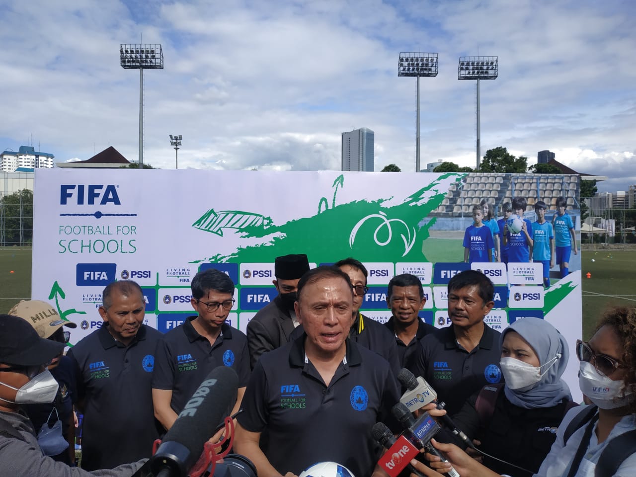 Hadiri FIFA Football for Schools, Ketua Umum PSSI Akhirnya Bicara Nasib Kompetisi