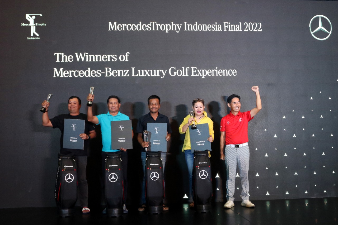 Empat Pegolf Juarai MercedesTrophy Indonesia Final 2022