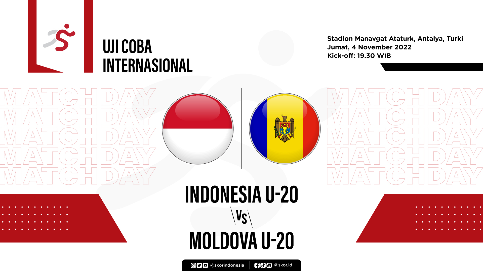 Skormeter: Rating Pemain dan MoTM Timnas U-20 Indonesia vs Moldova U-20
