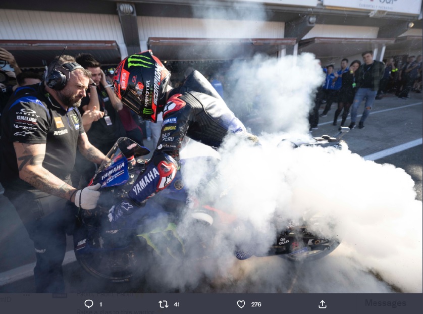 Tes MotoGP Valencia: Fabio Quartararo Kecewa Motor Yamaha Tak Ada Peningkatan