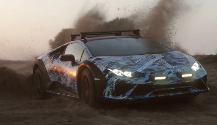 Lamborghini Huracan Sterrato Siap Debut Desember, Mobil ICE Terakhir Lamborghini