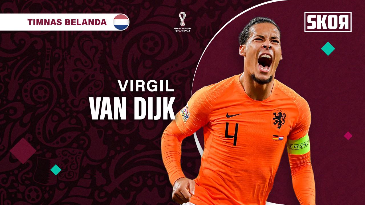 Piala Dunia 2022: Virgil van Dijk Ogah Bicara soal Lionel Messi jelang Belanda vs Argentina