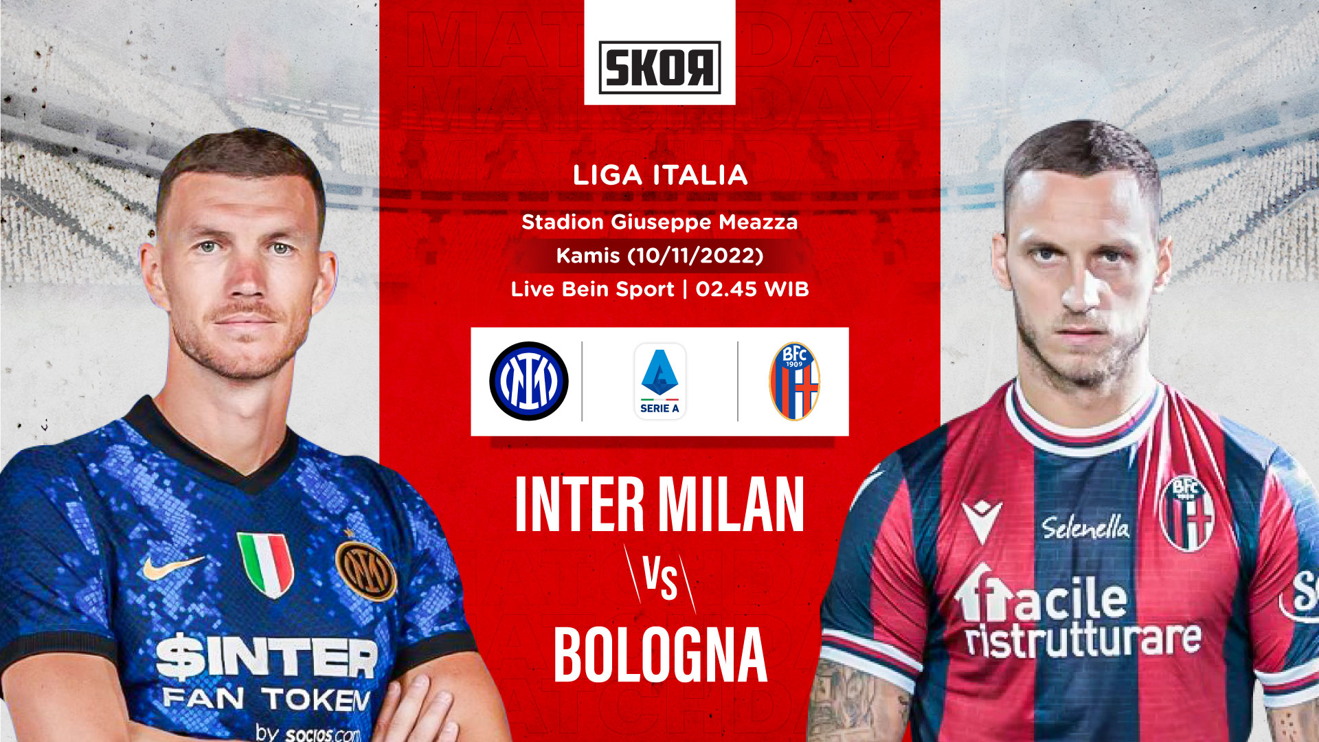 Hasil Inter Milan vs Bologna: I Nerazzurri Pesta Enam Gol, Posiai 4 Besar Diamankan