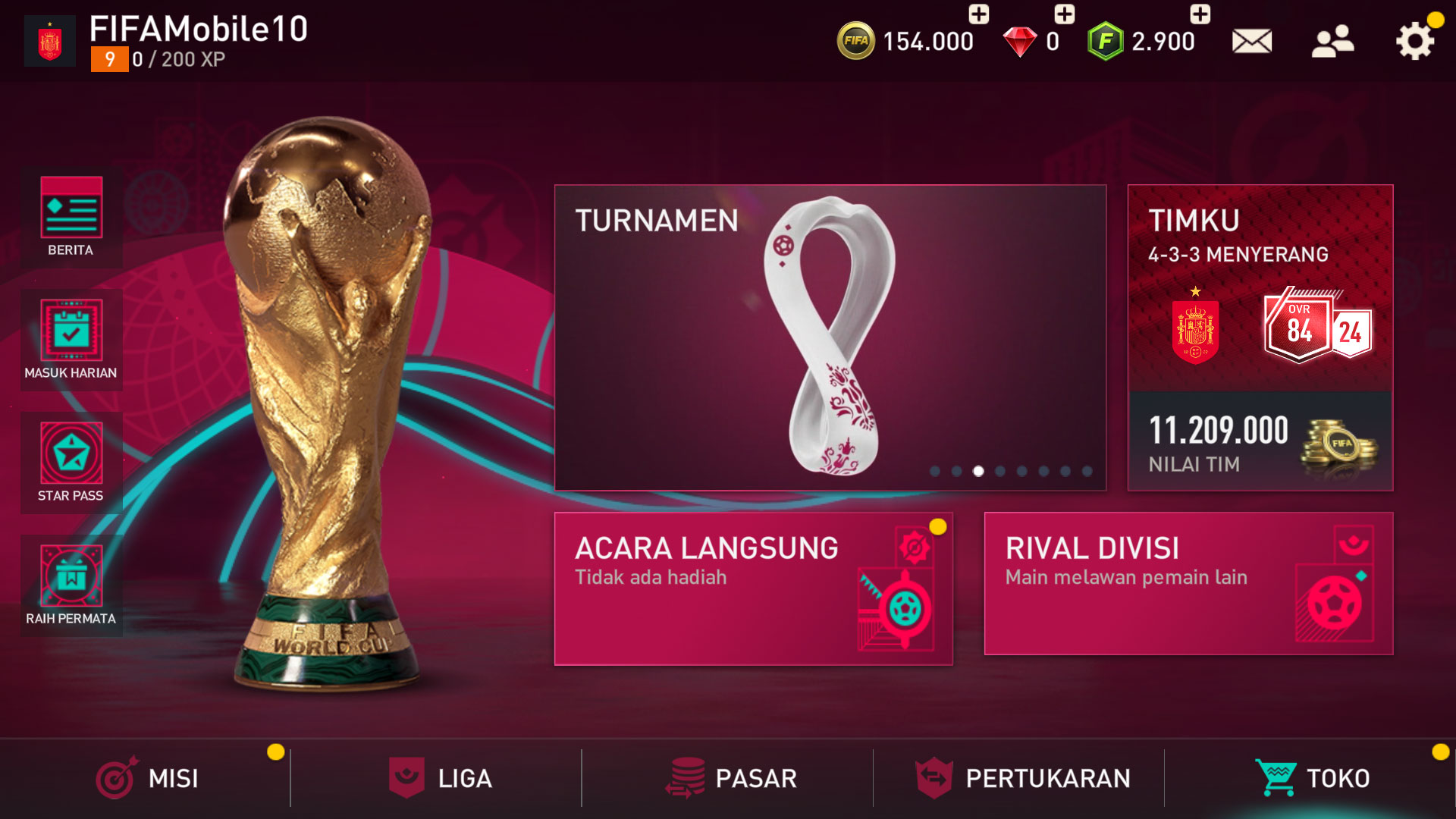 Sambut Piala Dunia 2022, EA Sports FIFA Mobile Hadirkan Mode FIFA World Cup 2022