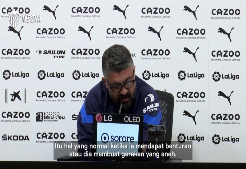 VIDEO: Gennaro Gattuso Doakan Edinson Cavani Main di Piala Dunia 2022