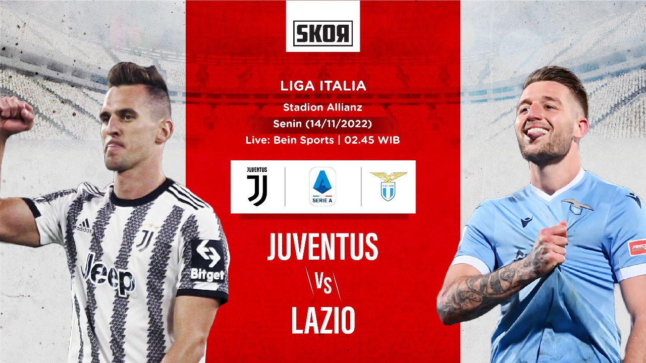 Hasil Juventus vs Lazio: Menang 3-0, Nyonya Tua Ambil Alih Posisi Tiga