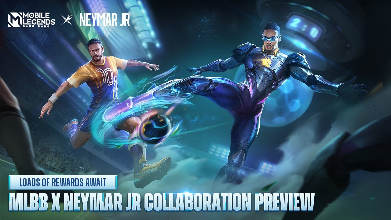 Tanggal Rilis Skin Eksklusif Kolaborasi Neymar dan Mobile Legends