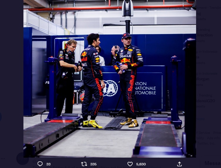 Sergio Perez: Kita Tahu Siapa Max Verstappen Sebenarnya