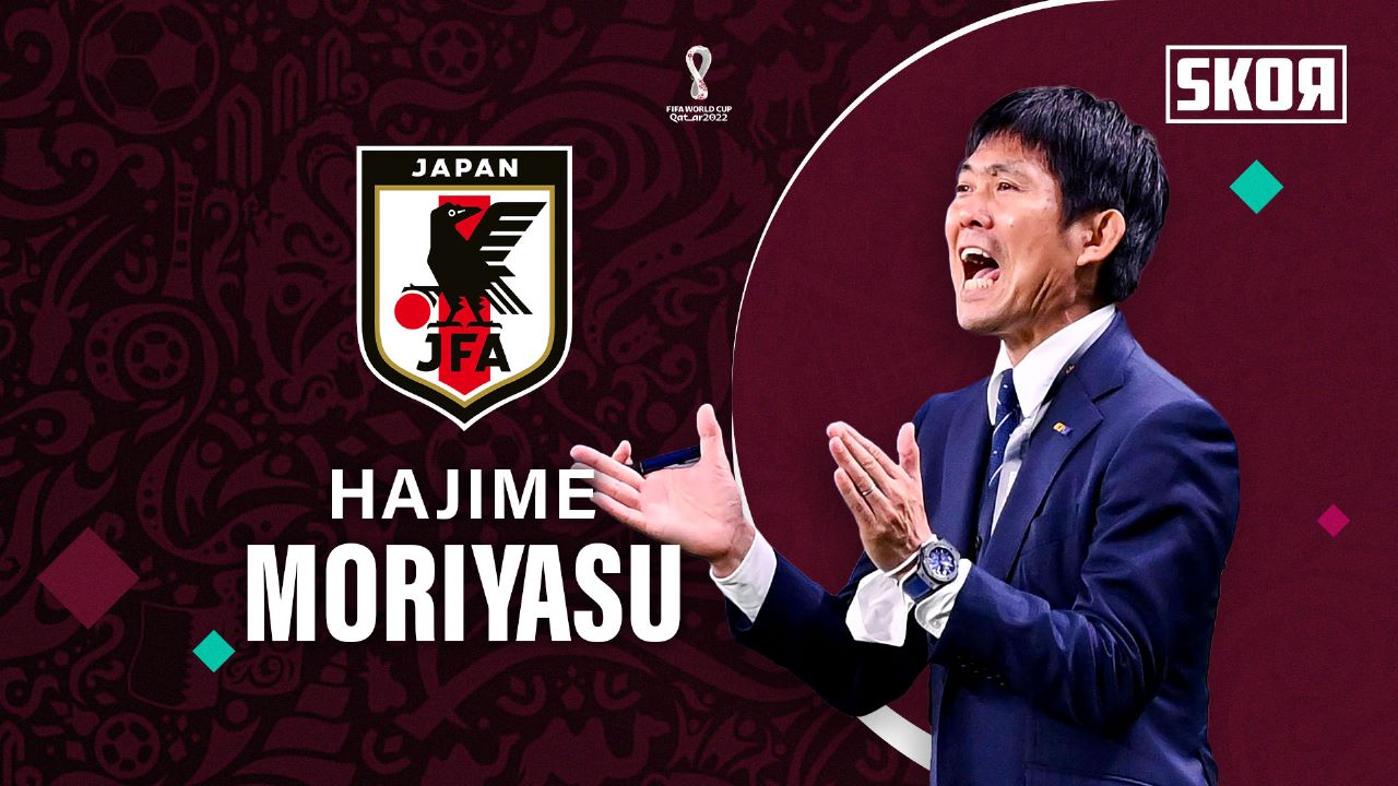 JFA Pertahankan Hajime Moriyasu sebagai Pelatih Timnas Jepang