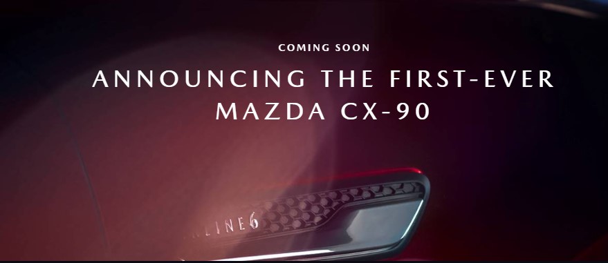 SUV Mazda CX-90 Segera Debut, Teaser Bocorkan Mesin 6 Silinder