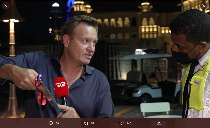 Ancam Kru TV Denmark saat Liputan Live Resmi, Otoritas Qatar Layangkan Permintaan Maaf