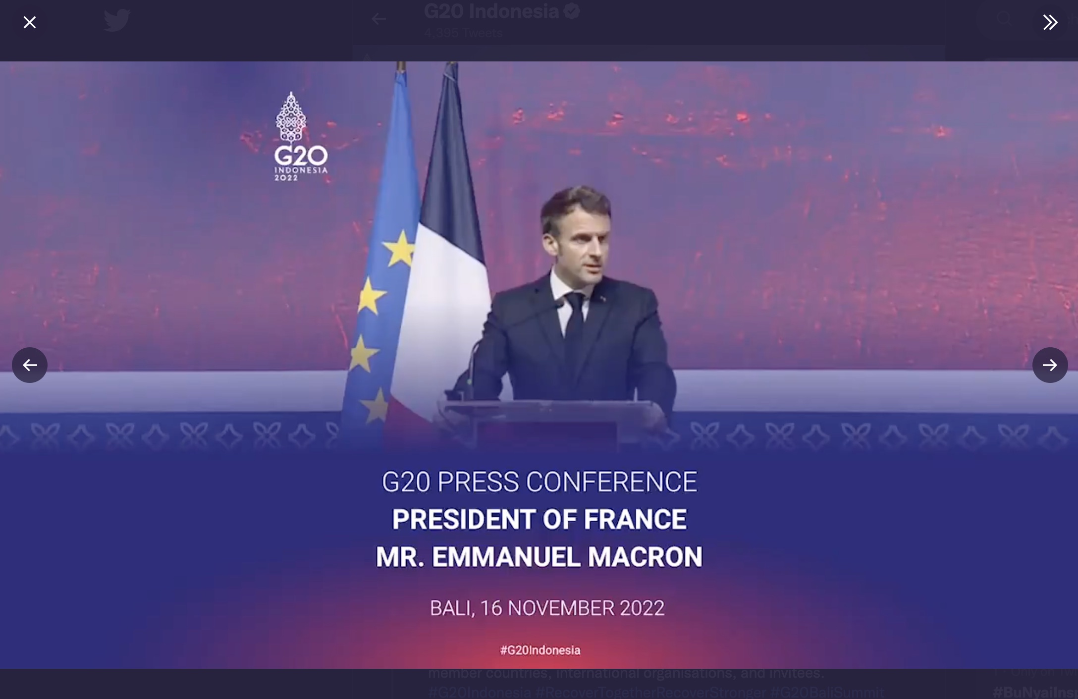 Presiden Prancis Emmanuel Macron Minta Piala Dunia 2022 Tidak Dipolitisasi