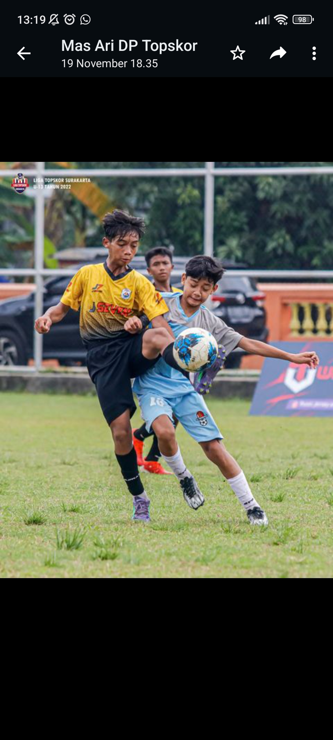 Liga TopSkor U-13 Surakarta: Sena FC Petik Kemenangan Pertama