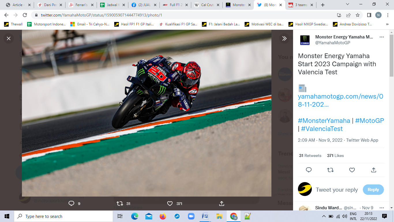 Fabio Quartararo Pembalap Terbaik di Grid MotoGP Saat Ini