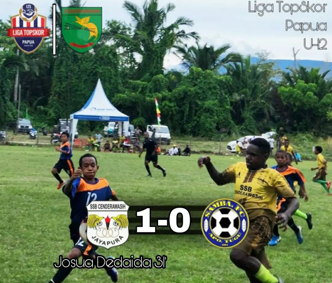 Liga TopSkor U-12 Papua: Cenderawasih Mulai Kejar Nafri