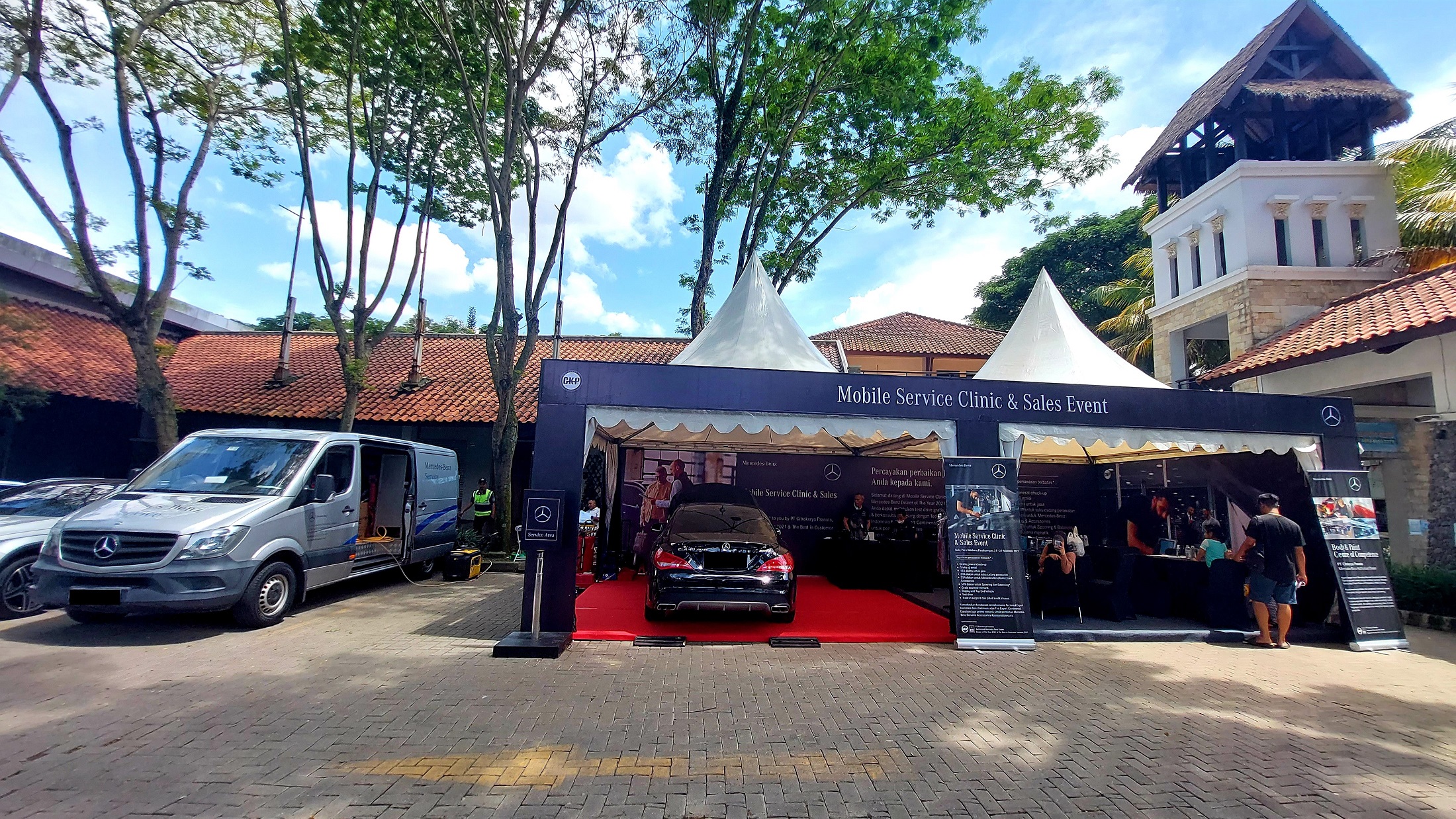 Mercedes Mobile Service Clinic and Sales Hadir Kali Pertama di Kota Baru Parahyangan
