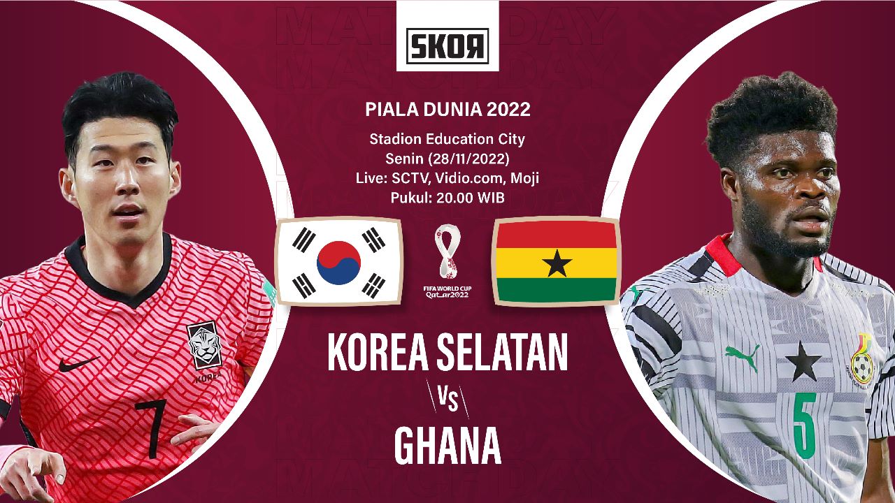 Hasil Korea Selatan vs Ghana di Piala Dunia 2022: The Black Stars Menang 3-2