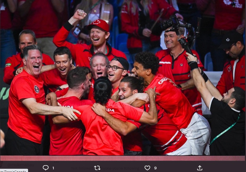 Tim Tenis Putra Kanada Juara Davis Cup 2022, Sejarah Baru Tercipta