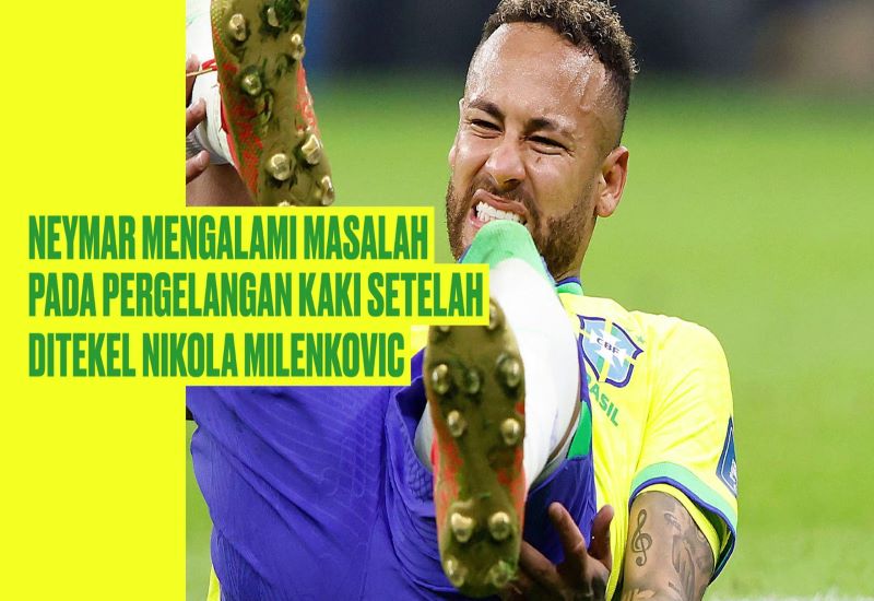 VIDEO: Kutukan Neymar di Piala Dunia Berlanjut