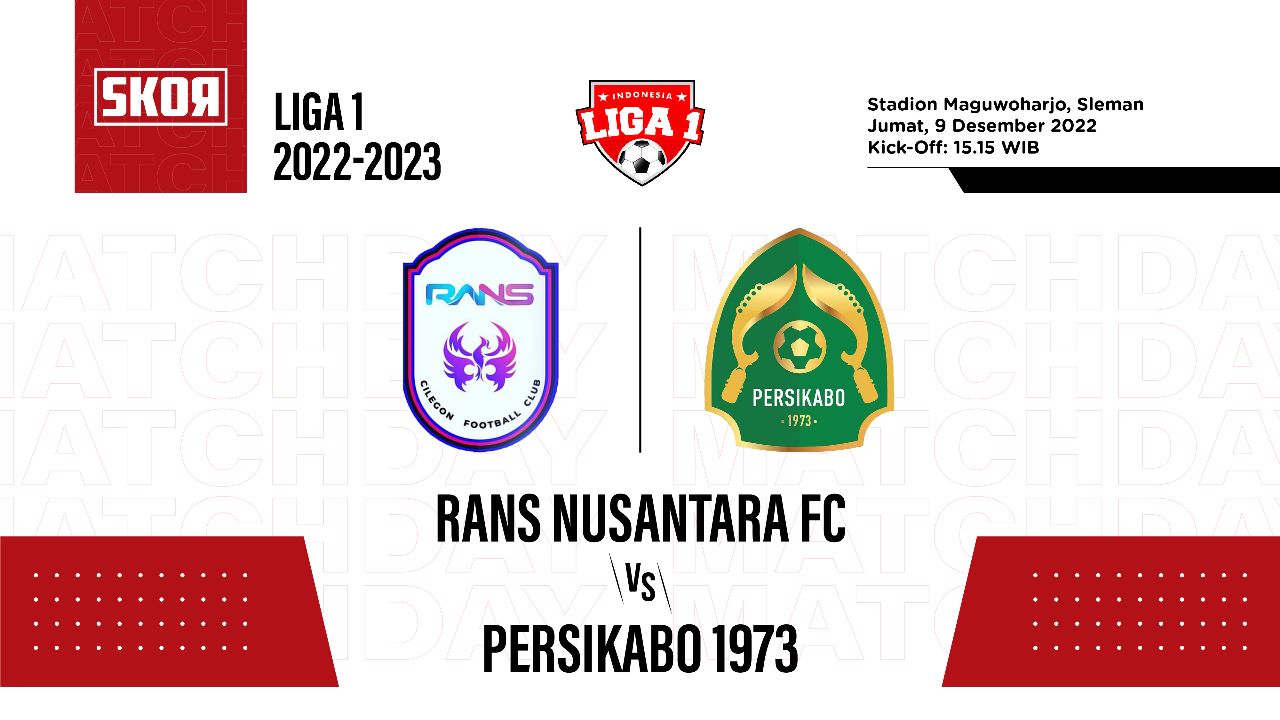 Prediksi dan Link Live Streaming Rans Nusantara FC vs Persikabo 1973 di Liga 1 2022-2023