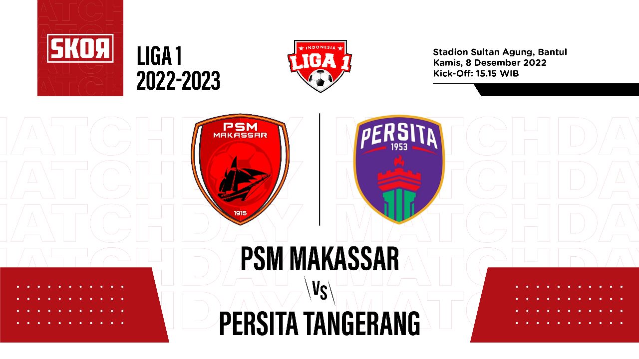 Prediksi dan Link Live Streaming PSM vs Persita di Liga 1 2022-2023