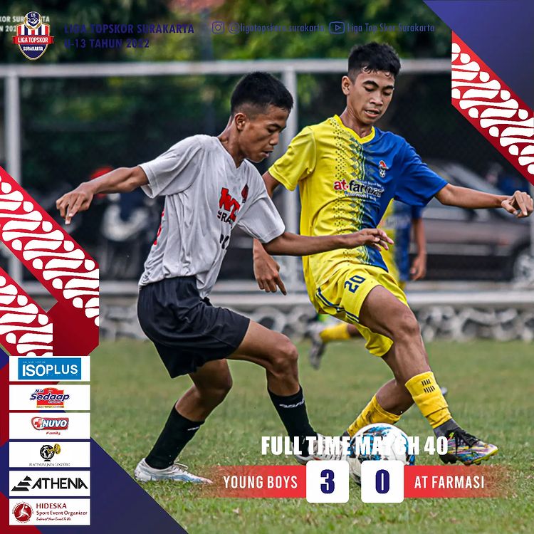Liga TopSkor U-13 Surakarta: Young Boys Makin Dekat dengan Titel Juara