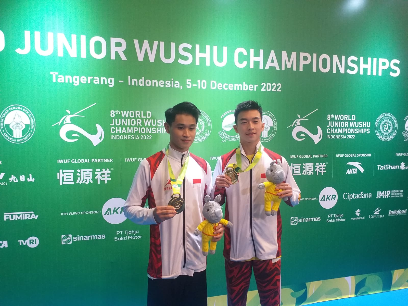 Kejuaraan Dunia Wushu Junior 2022: Indonesia Raih Dua Emas Nomor Taolu di Hari Pertama