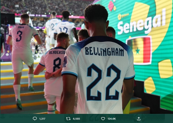 Rahasia Jude Bellingham Memakai Nomor 22 untuk Inggris dan Borussia Dortmund