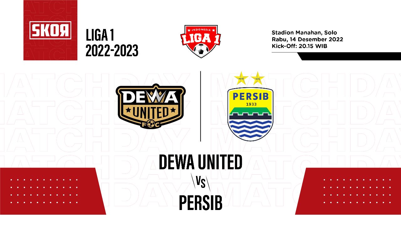 Prediksi dan Link Live Streaming Dewa United vs Persib di Liga 1 2022-2023