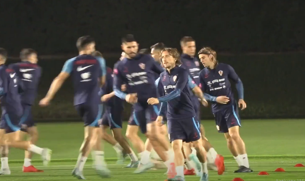 VIDEO: Luka Modric Berlatih jelang melawan Argentina di Semifinal Piala Dunia 2022