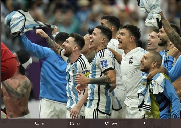 'Muchachos, Ahora Nos Volvimos a Ilusionar' Satukan Argentina untuk Lionel Messi di Piala Dunia Terakhir