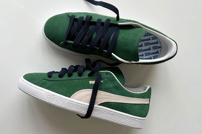 Kolaborasi Jjjjound X PUMA Perkenalkan Sneaker Suede Hijau Baru, Khusus Pasar Cina