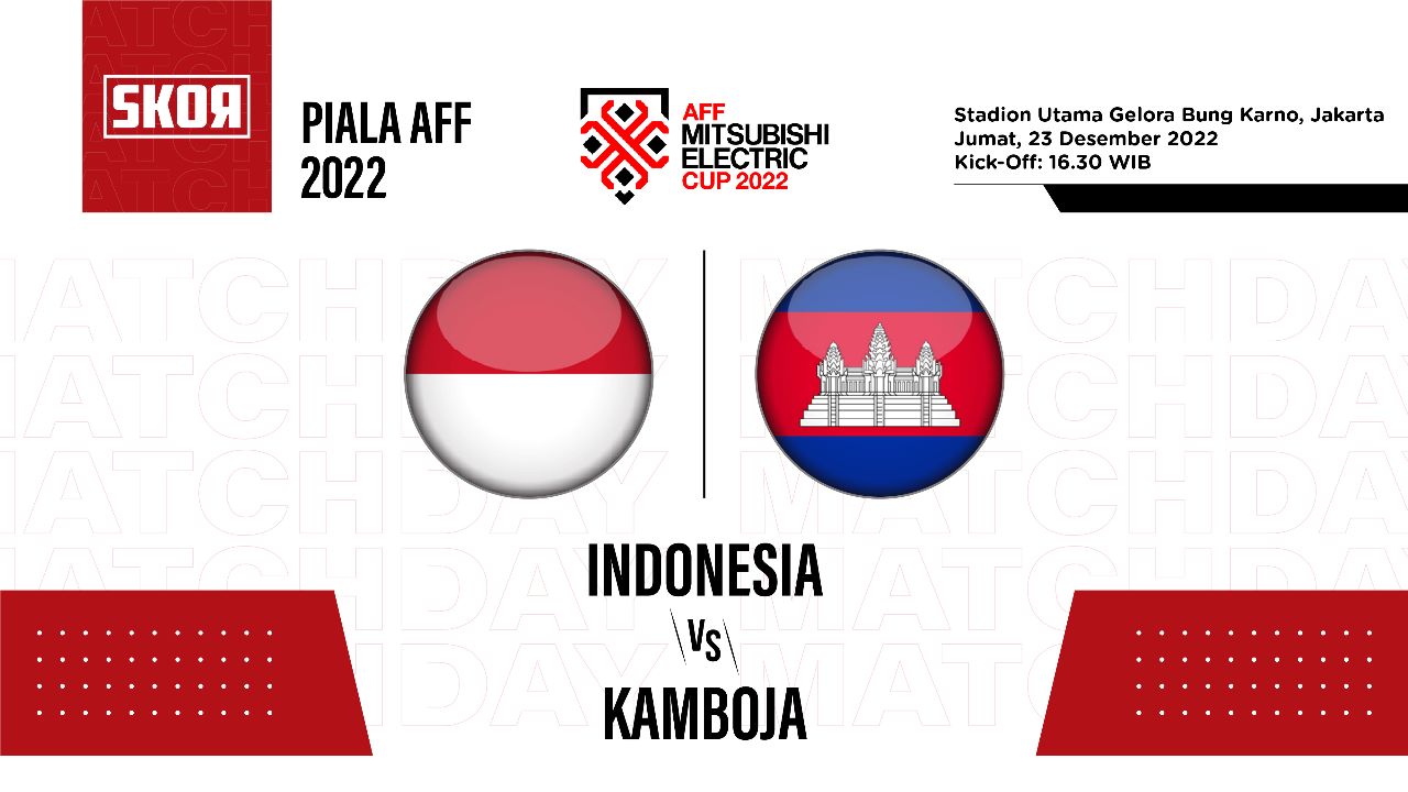 Hasil Indonesia vs Kamboja di Piala AFF 2022: Pasukan Garuda Menang Tipis, Para Pemain Abroad Tumbang