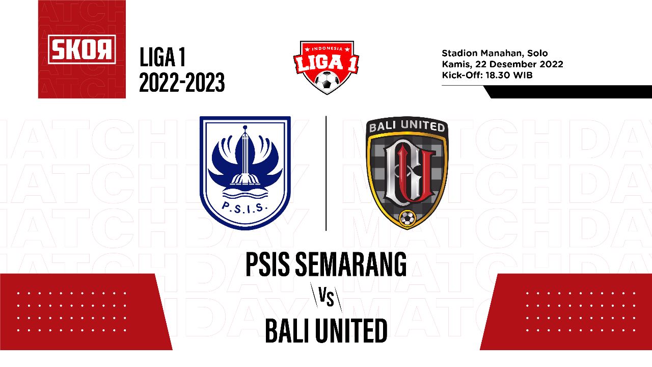 Hasil PSIS Semarang vs Bali United: Brace Muhammad Rahmat Antar Serdadu Tridatu Kembali ke Puncak