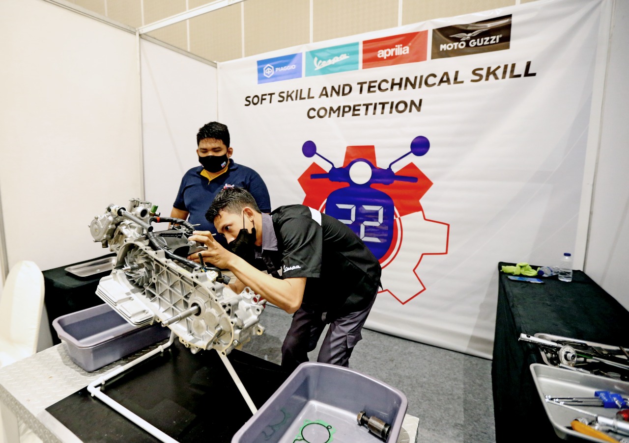 PT Piaggio Indonesia Menggelar Aftersales and Service Competition 2022 