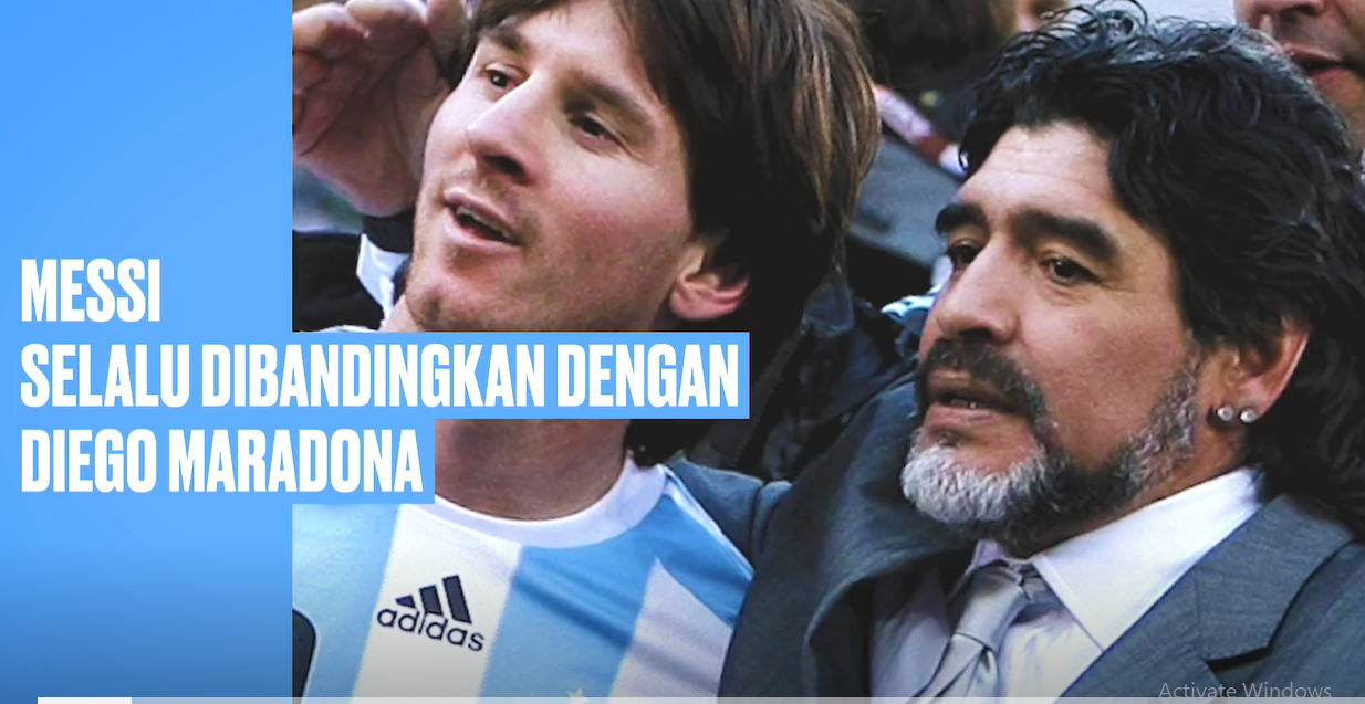 VIDEO: Antara Diego Maradona 1986 dan Lionel Messi 2022