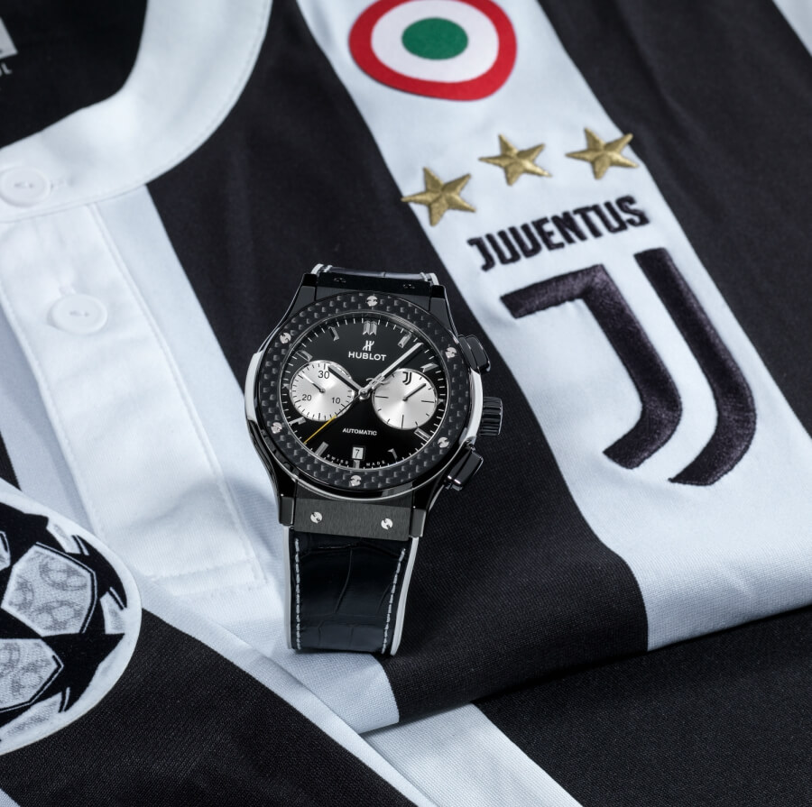 Kombinasi Sempurna Hublot dan Juventus: Classic Fusion Chronograph Juventus