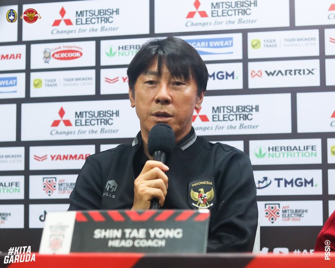 Piala AFF 2022: Indonesia Tersingkir, Shin Tae-yong Kritik Kualitas Lapangan My Dinh